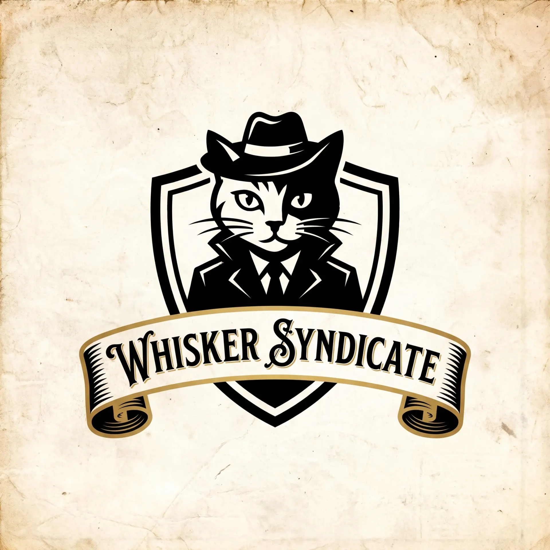 Whisker Syndicate cat crest